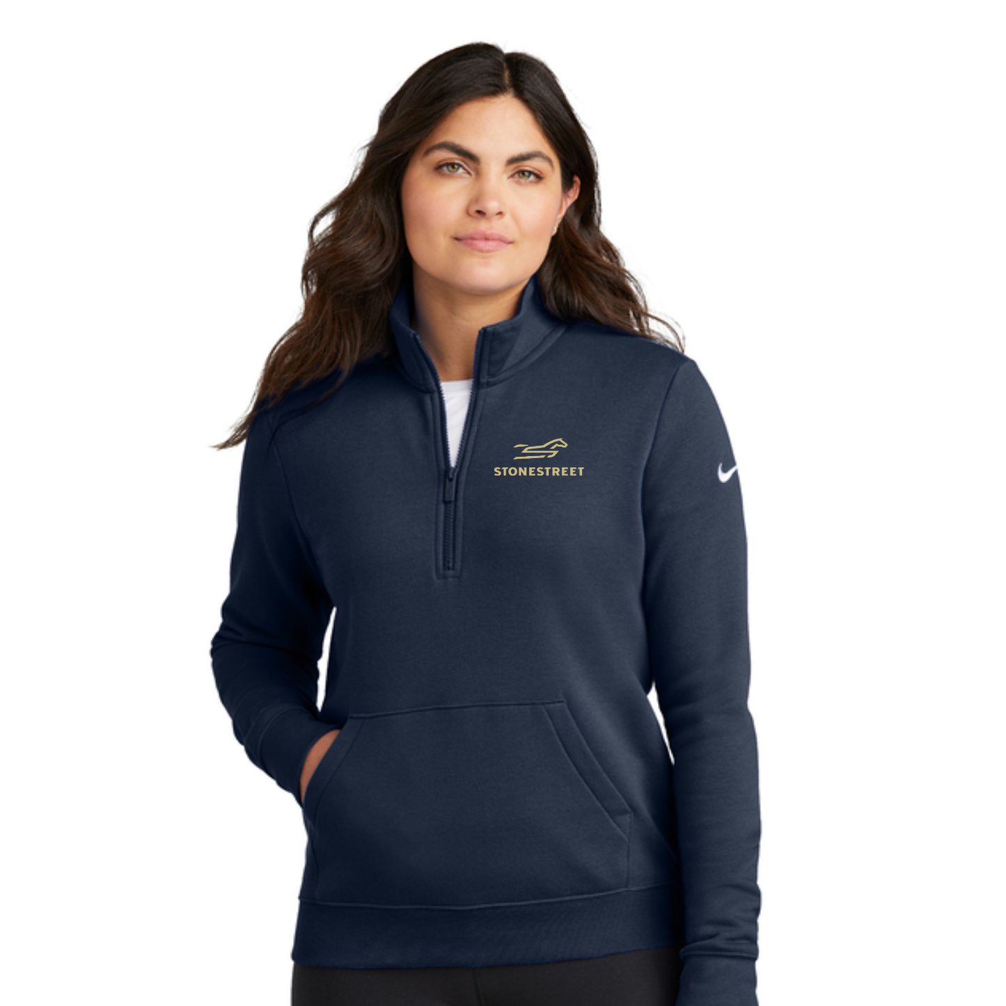 Stonestreet Women's Nike Club Fleece 1/4 Zip