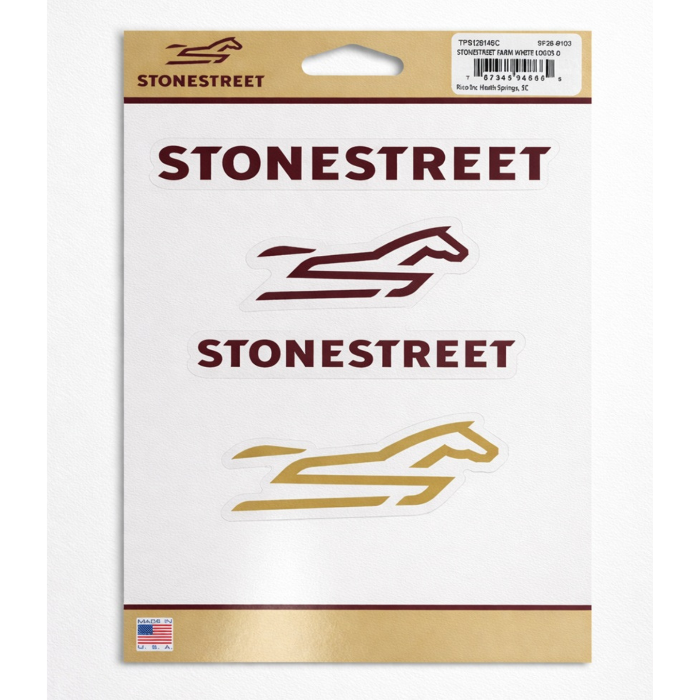 Stonestreet Sticker Sheet