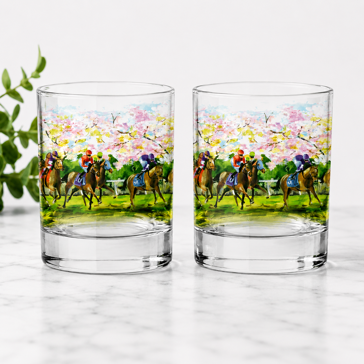 Spirit of Racing Rocks Glass Set